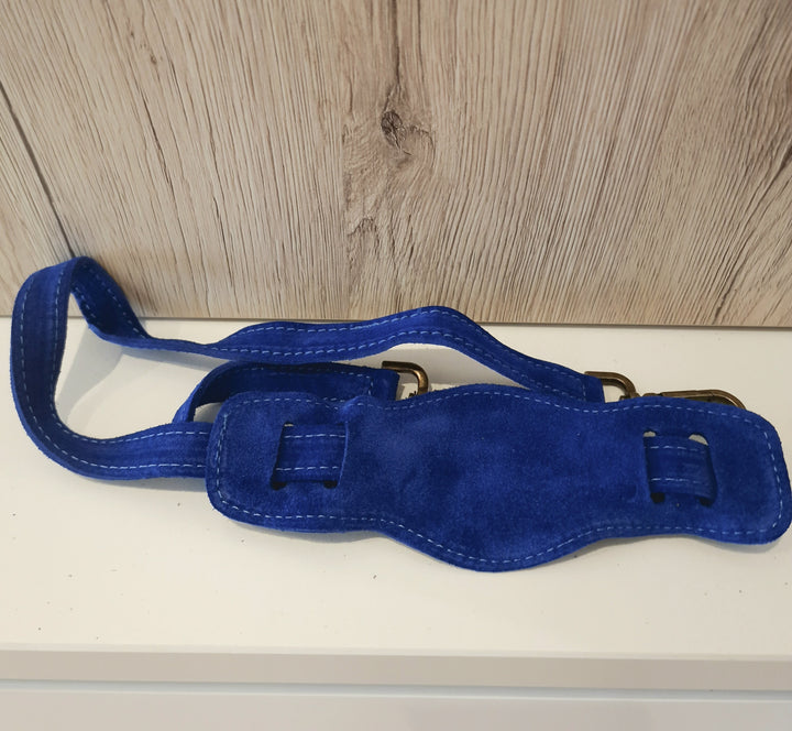 Sac Saga Bleu électrique en daim