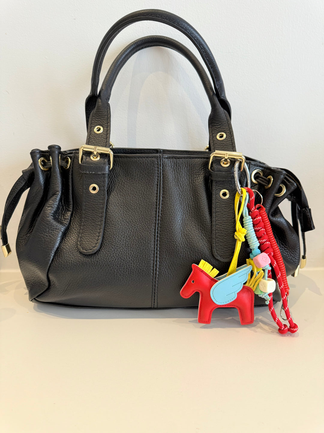 Porte-clés / Bijou de sac Pégase Pop Rouge