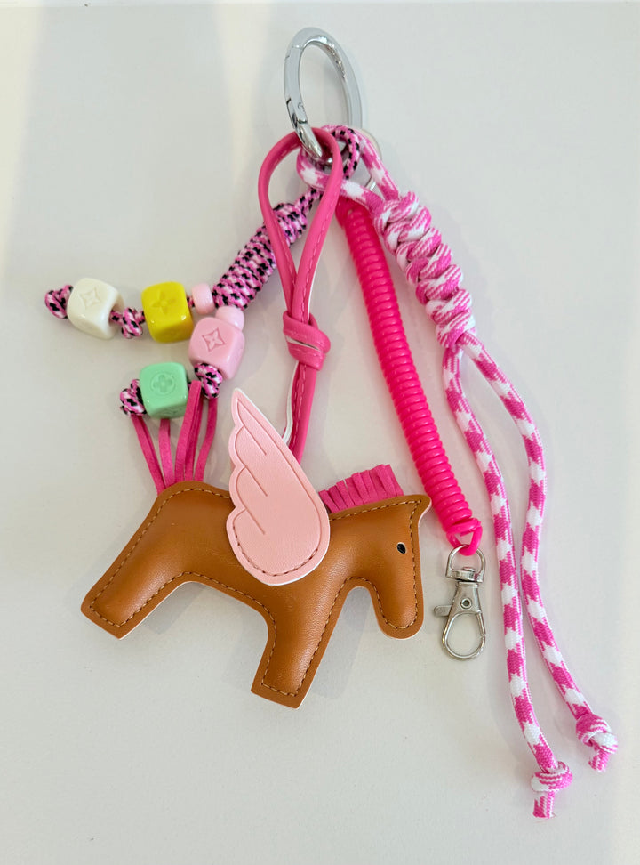 Porte-clés / Bijou de sac Pégase Pop Camel