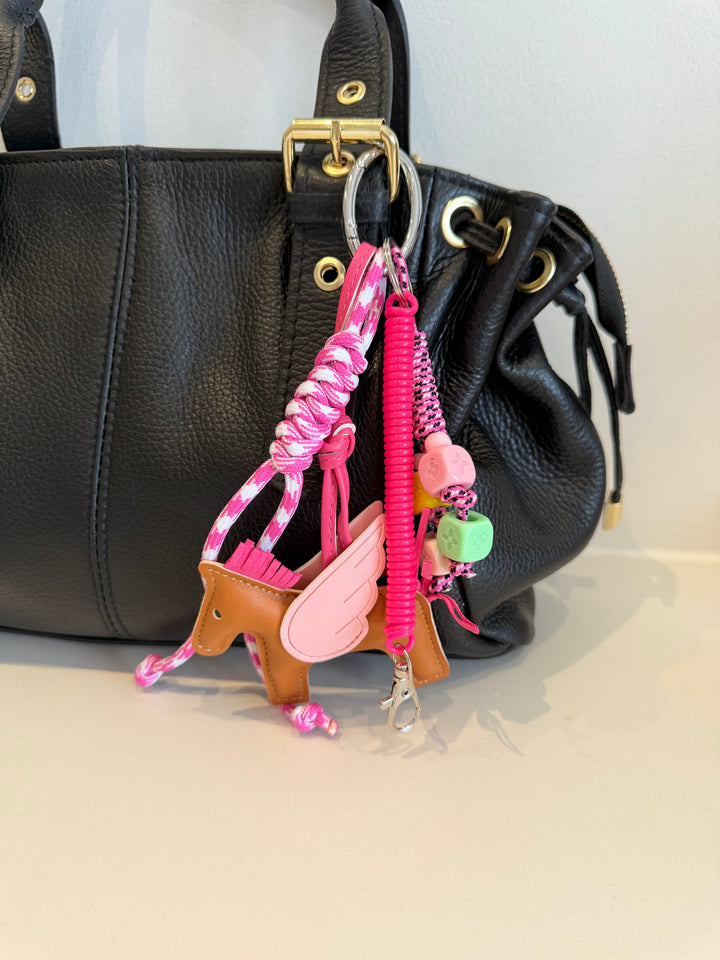 Porte-clés / Bijou de sac Pégase Pop Camel