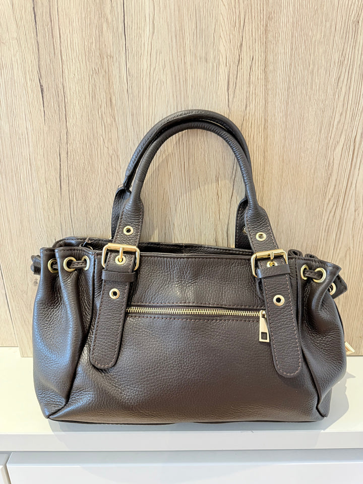 Sac Milena en cuir Marron