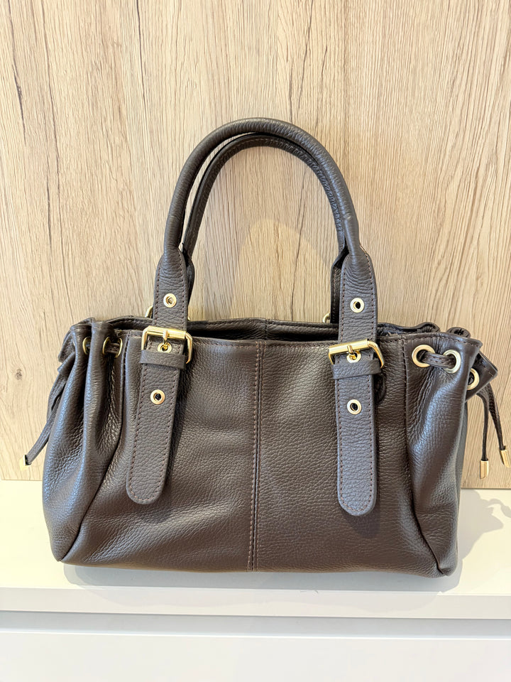 Sac Milena en cuir Marron