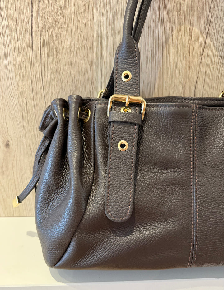 Sac Milena en cuir Marron