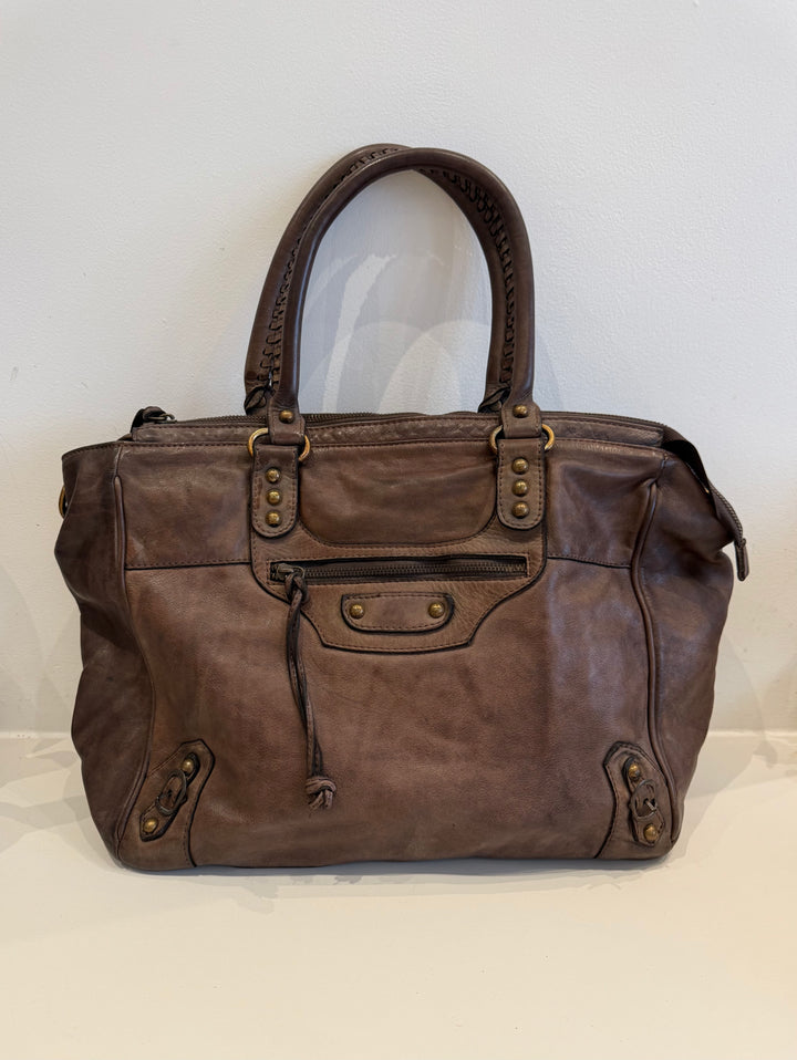 Sac Woman Marron en cuir souple