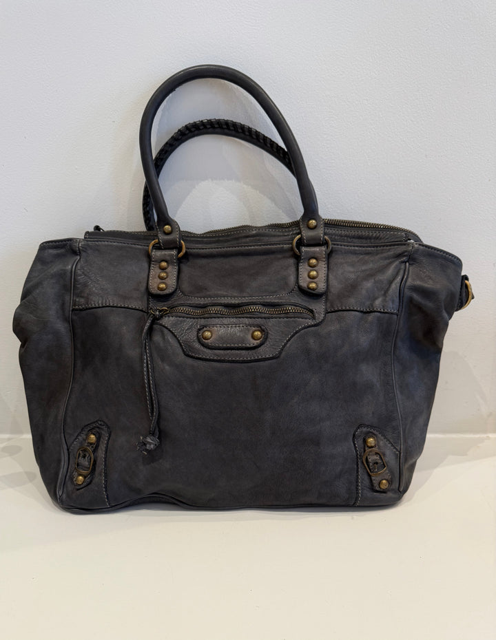 Sac Woman Noir en cuir souple
