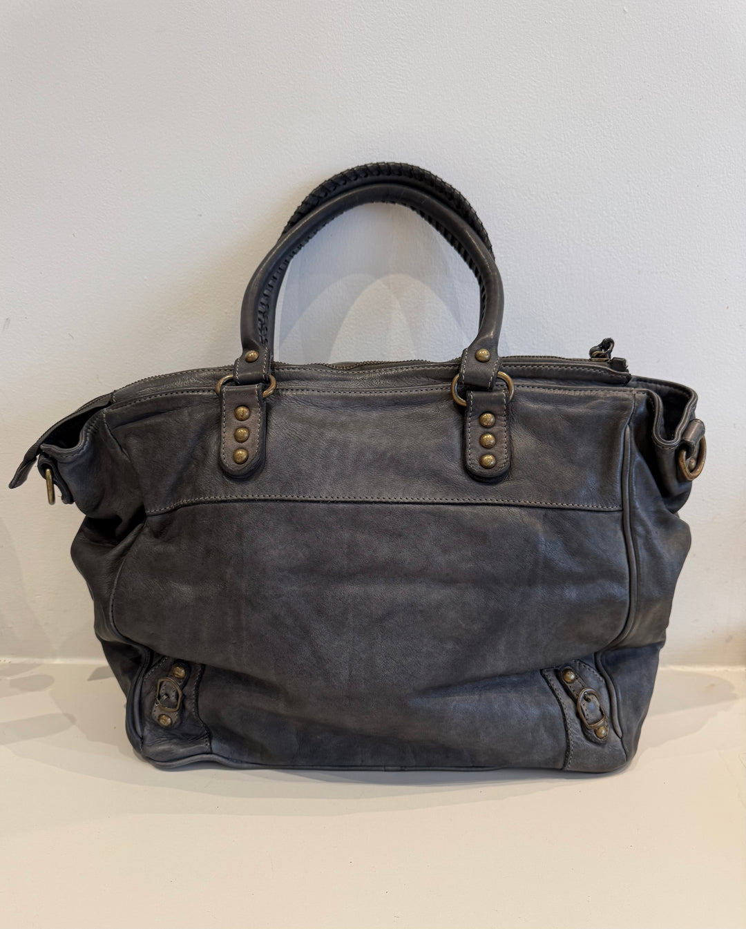 Sac Woman Noir en cuir souple