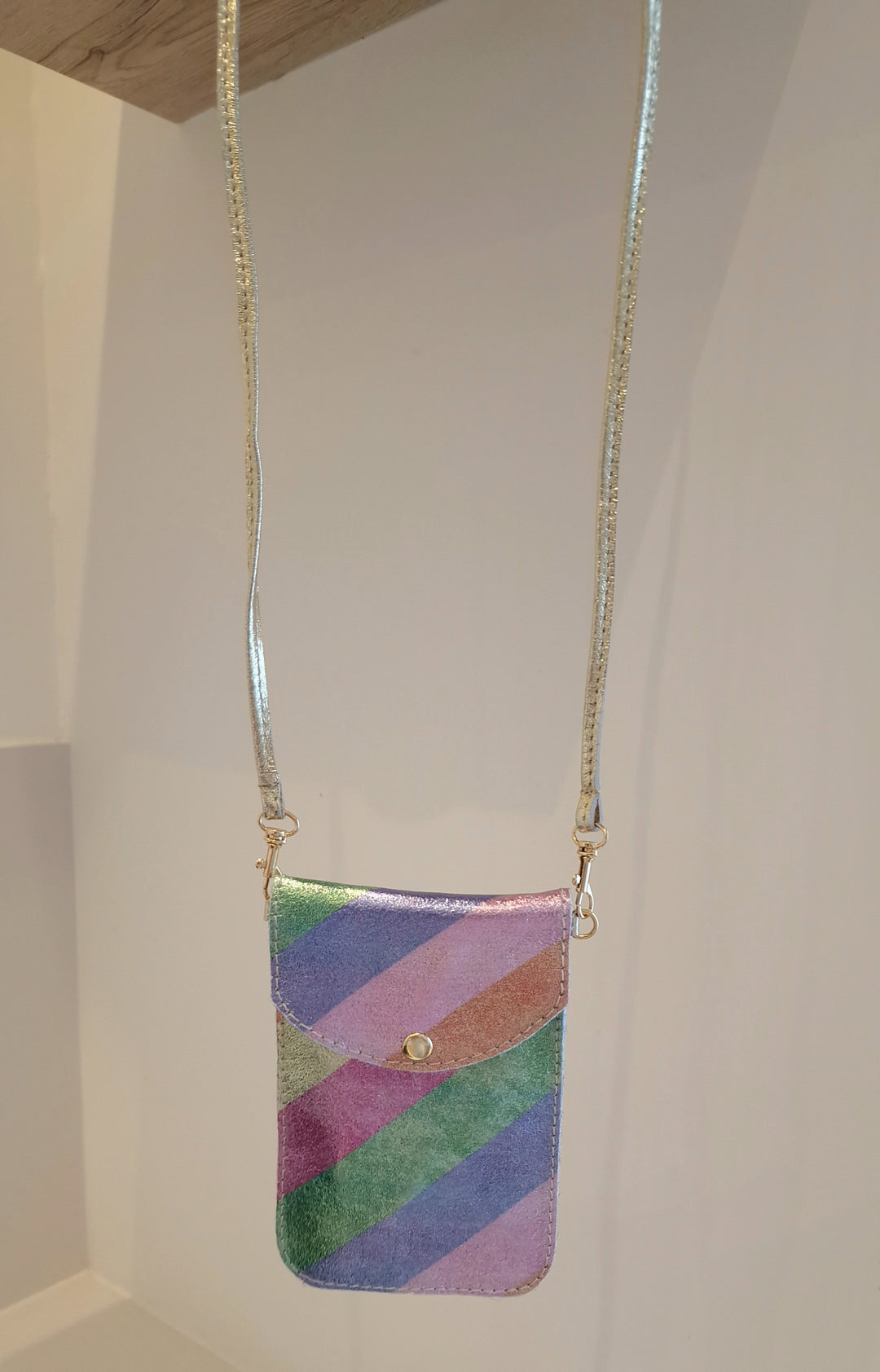 Pochette pour téléphone Multicolore en Cuir | 2