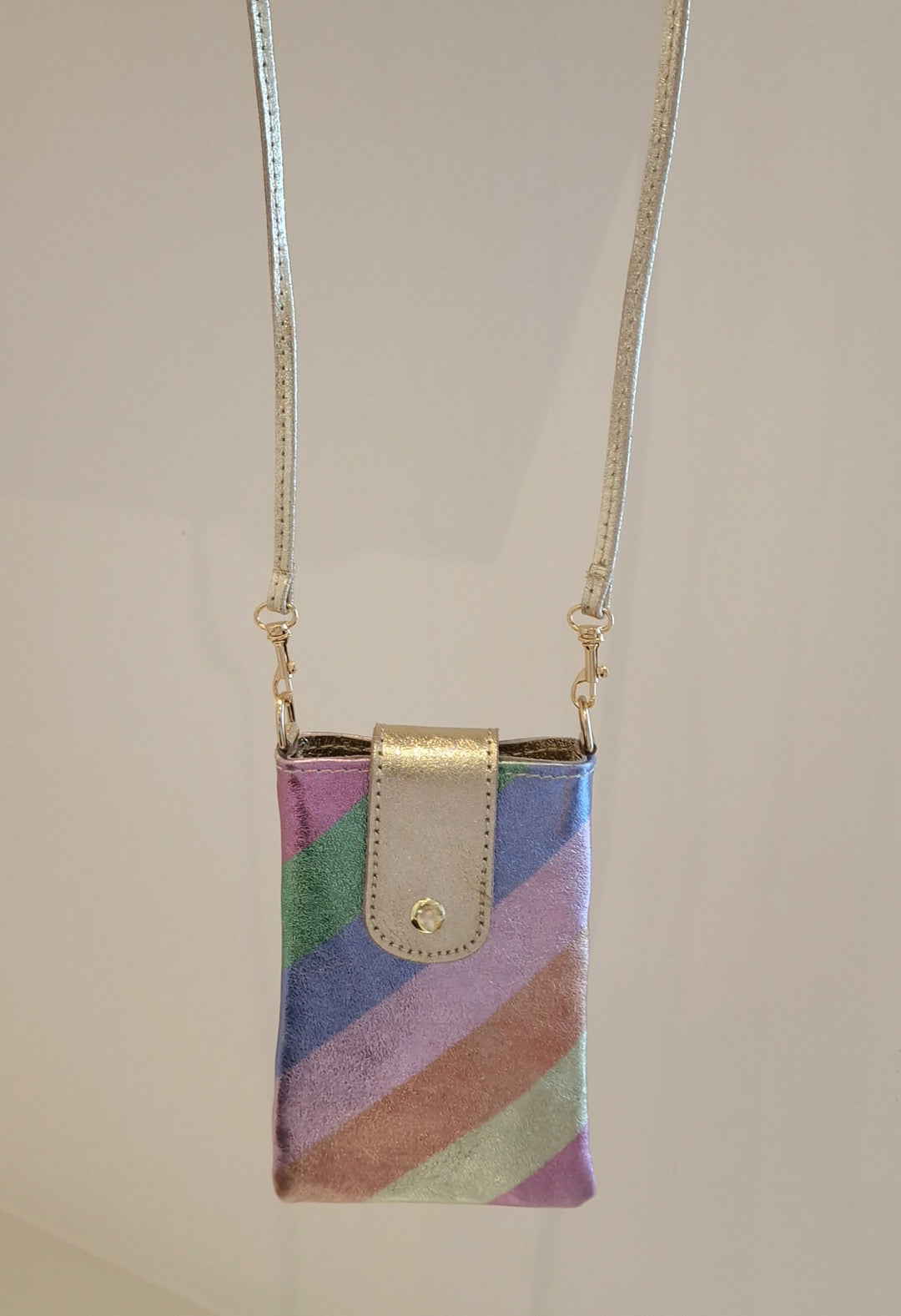 Pochette pour téléphone Multicolore en Cuir