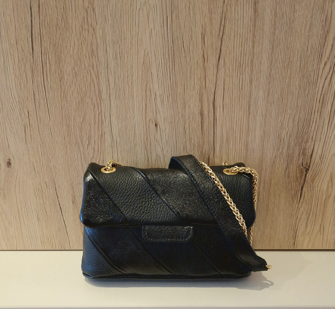 Sac Aurora Noir en Cuir
