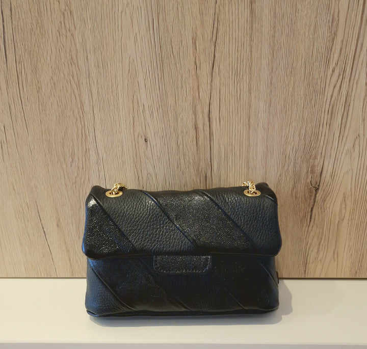 Sac Aurora Noir en Cuir